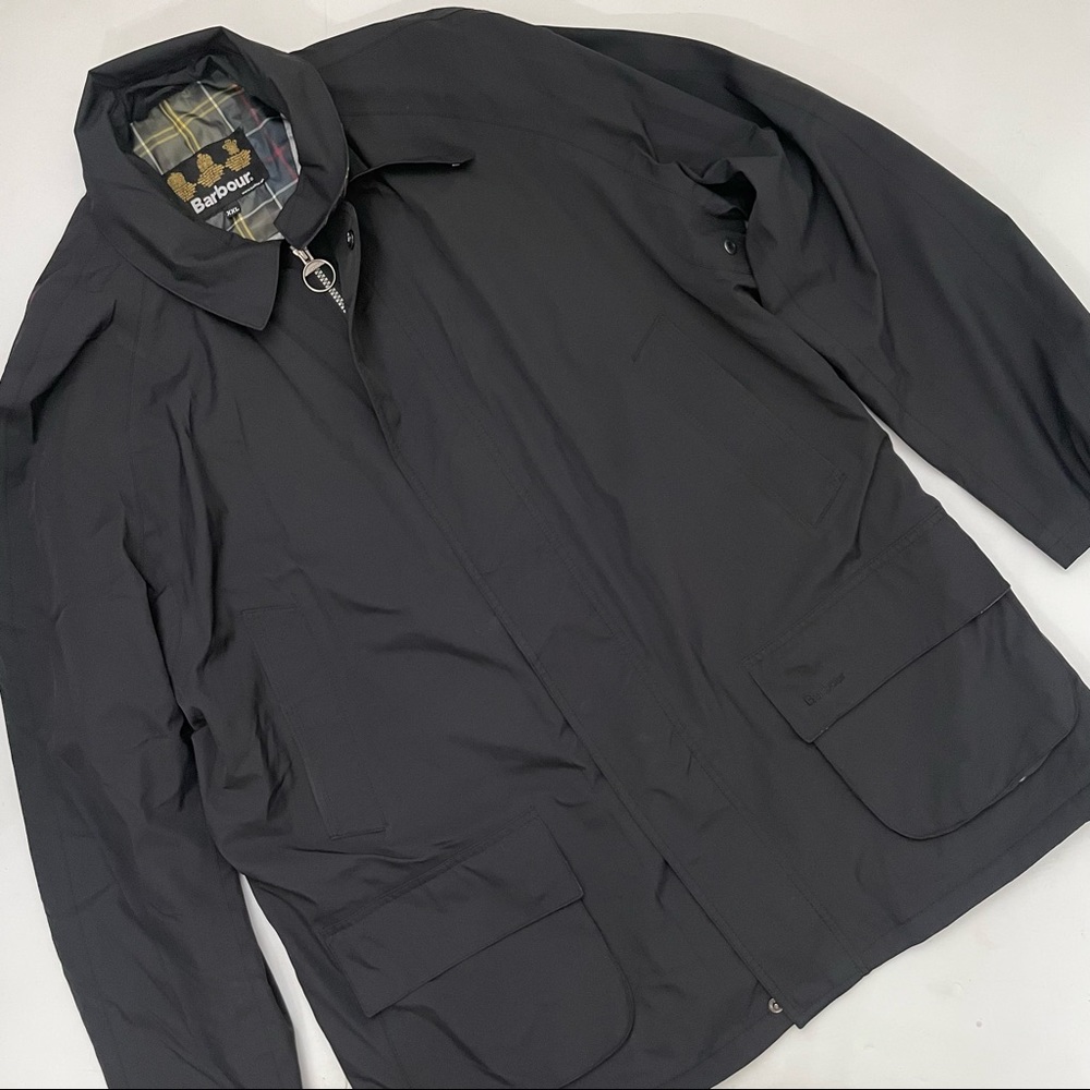 BARBOUR Gore-Tex Souter Jacket Trench Coat Mac Quilted Padded Weatherproof XXL